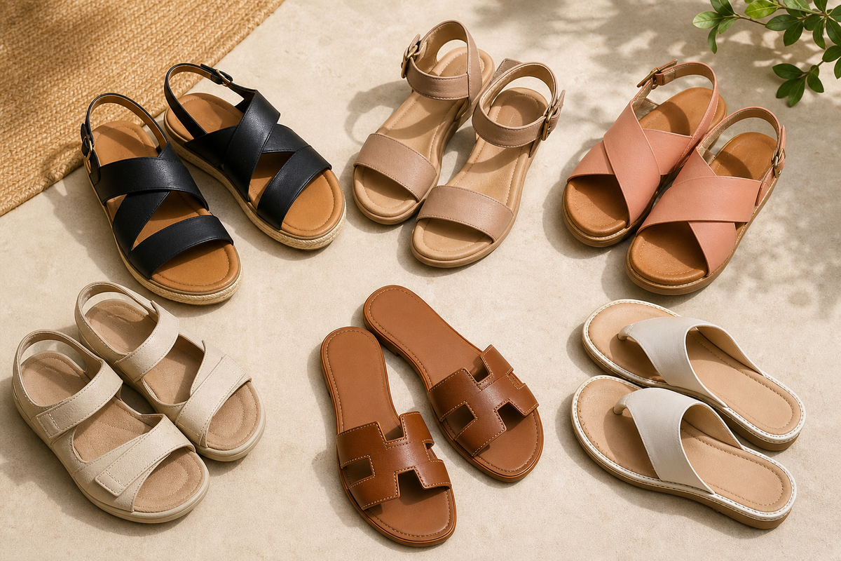 7 Stylish Sandals That Won't Hurt Your Feet All Day